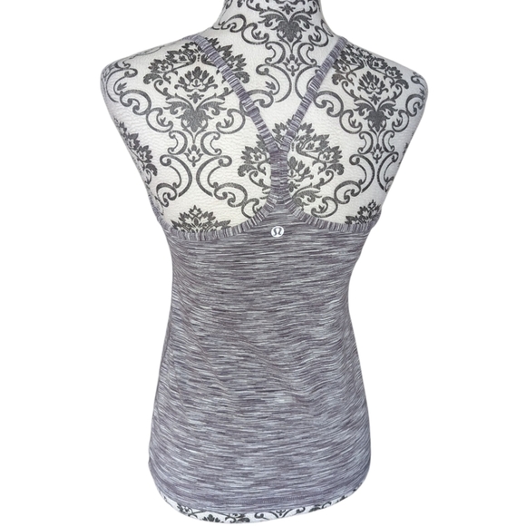 Lululemon Power Y Tank Yoga Activewear Womens 8 Running Athleisure Outdoor 2011 - Picture 4 of 9
